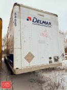 1999 DelMar Trailer: 53', Model: 94253002, VIN#: 2M2921612X7061S62