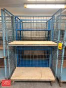Caged Racks: 4' x 2' x 76