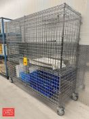 Caged Metro Rack: 6' x 2' x 69