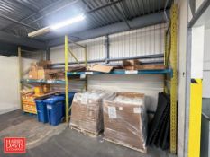 Sections: Pallet Racking: (4) 10' x 10', (2) 10' x 7'