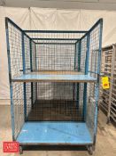 Caged Racks: 4' x 2' x 76