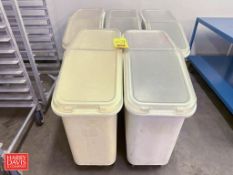 Dry Ingredient Bin: Mounted on Casters