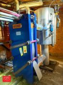 Alfa Laval Plate Heat Exchanger, Model: A15-BWFD, S/N: 30105-71035 with Accumulator and 500 Gallon