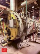 Cleaver Brooks Natural Gas 375 HP 1,50S PSI Packaged Boiler, Model: CB-700-300, S/N: S-54074