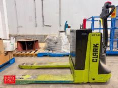 Clark 4,500 LB Capacity Low-Lift Electric Pallet Jack, Model: WPX45 with 24 Volt Battery