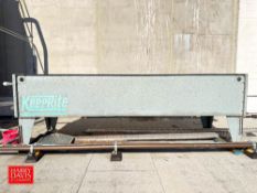 KeepRite 3-Fan Air Cooled Condenser, Model: KDC1A-341K, S/N: NN 345429/101