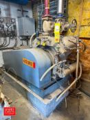 Mycom 4-Cylinder 100 HP Reciprocating Compressor, Model: N4BM, S/N: 16657