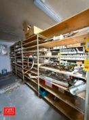 Assorted Gauges, Springs, Valve Parts, Trolley Wheels, Chain, Gaskets and Hardware