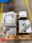 (5) S/S Enclosures, Including: ABB Commander 1900 Chart Recorder, Cutler-Hammer Panelmate Power Pro