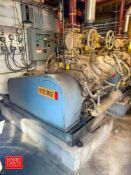Mycom 4-Cylinder 100 HP Reciprocating Compressor, Model: N4B, S/N: 18220