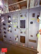 Allen-Bradley Centerline 2100 Motor Control Center, S/N: 21008C-J5032057/01 with 800 Amp Horizontal