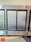 TRUE S/S Sliding Door Refrigerator, Model: TSD-47, S/N: 8478339