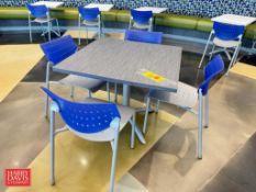 Pedestal Square Table: 36