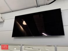 Flatscreen Monitor and (2) Speakers