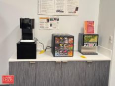 MARS DRINKS AROMA Brewer and Coffee Maker with Dry Condiment Dispenser, Coffer/Tea Organizer and