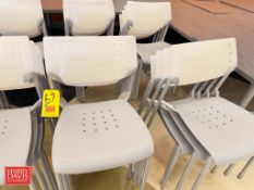 Gray Stackable Chairs