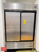 TRUE S/S Sliding Door Refrigerator, Model: TSD-47, S/N: 8496151
