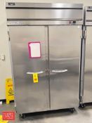 Beverage-Air Horizon Double Door Freezer, Model: HF2-1S, S/N: 11409516