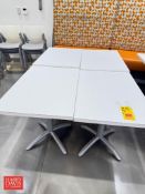 Pedestal Tables: 36