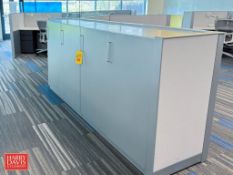 Steelcase Modular Workstation with Under Cabinet and Chairs