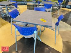 Pedestal Square Table: 36