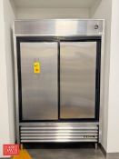 TRUE S/S Sliding Door Refrigerator: 54