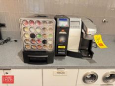 Keurig Coffee Maker, Model: K3000SE with Pod Dispenser and Change Machine