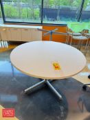 Round Pedestal Tables: 48