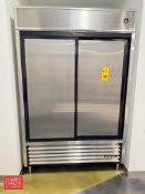 TRUE S/S Sliding Door Refrigerator, Model: TSD-47, S/N: 8484731