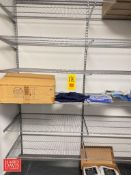 Wall Mounted Wire Shelves (Contents Not Included)