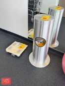 S/S Wipe/Towel Dispenser and Trash Can