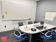 Half Round Conference Table: 96