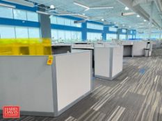 Steelcase Modular Workstation with Under Cabinet and Chairs