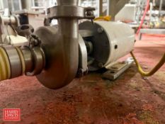 Centrifugal Pump with 1.5 HP 3,500 RPM Motor: Mounted on a Base