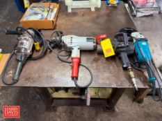 Milwaukee Industrial Electric Drill AirCat Pneumatic Impact Wrench Mikita Angle Head Grinder