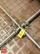 (8) S/S Butterfly Valves: 2