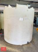 Snyder Industries 3,000 Gallon Vertical Poly Tank (Location: Uniontown, PA)