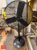 Utilities Pedestal Mounted Fan: 36”