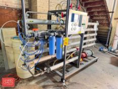 Osmonics Reverse Osmosis System, Model: E4H-77K-DXL, S/N: 02-12000-67-01 with Tonkaflo Pumps and