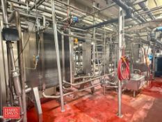 BULK BID (Lots: 28-33): HTST 60 Gallon Per/Min Pasteurization System, Including: AGC Plate Heat