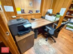 Desk and Office Chair (Tech Not Included)