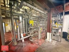 BULK BID (Lots: 35-40) - HTST 60 Gallon Per/Min Pasteurization System, Including: AGC Plate Heat