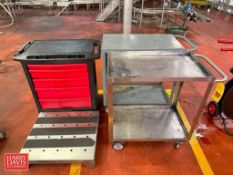 Portable S/S and Steel Carts, Portable Poly Tool Box and S/S Platform