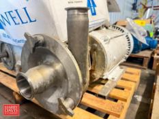 Fristam Centrifugal Pump and Assorted 16 Motors, Including: Baldor and FPS