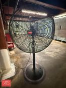 Dayton Pedestal Mounted Fan: 36”