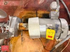 Fristam Meter Based Centrifugal Timing Pump