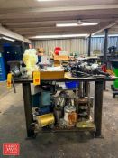 Steel Shop Table: 56