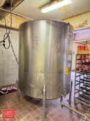 Chem-Tek 1,150 Gallon S/S Single Shell Tank with Side Mounted Agitator (Location: Uniontown, PA)