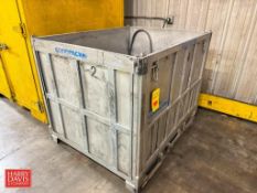 Metal Gaylord Style Box: 45” Width x 58