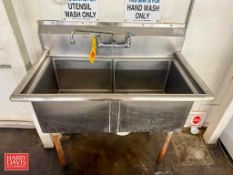 Dual Tub S/S Sink
